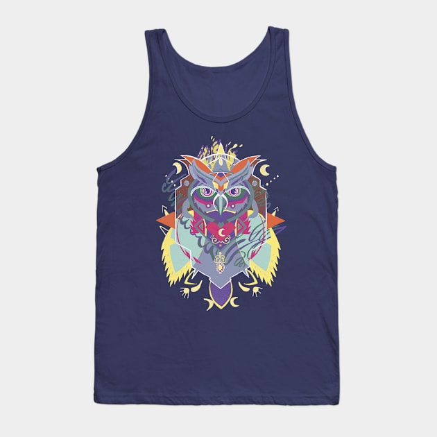 Dreamcatcher Owl Tank Top by Jaune O.T.